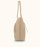 Sunshine Shoulder Tote Bag Beige