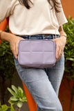 Minimal Cross body bag - Purple