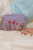 Kashmiri Tulips Sling Bag - Leftover - Lilac